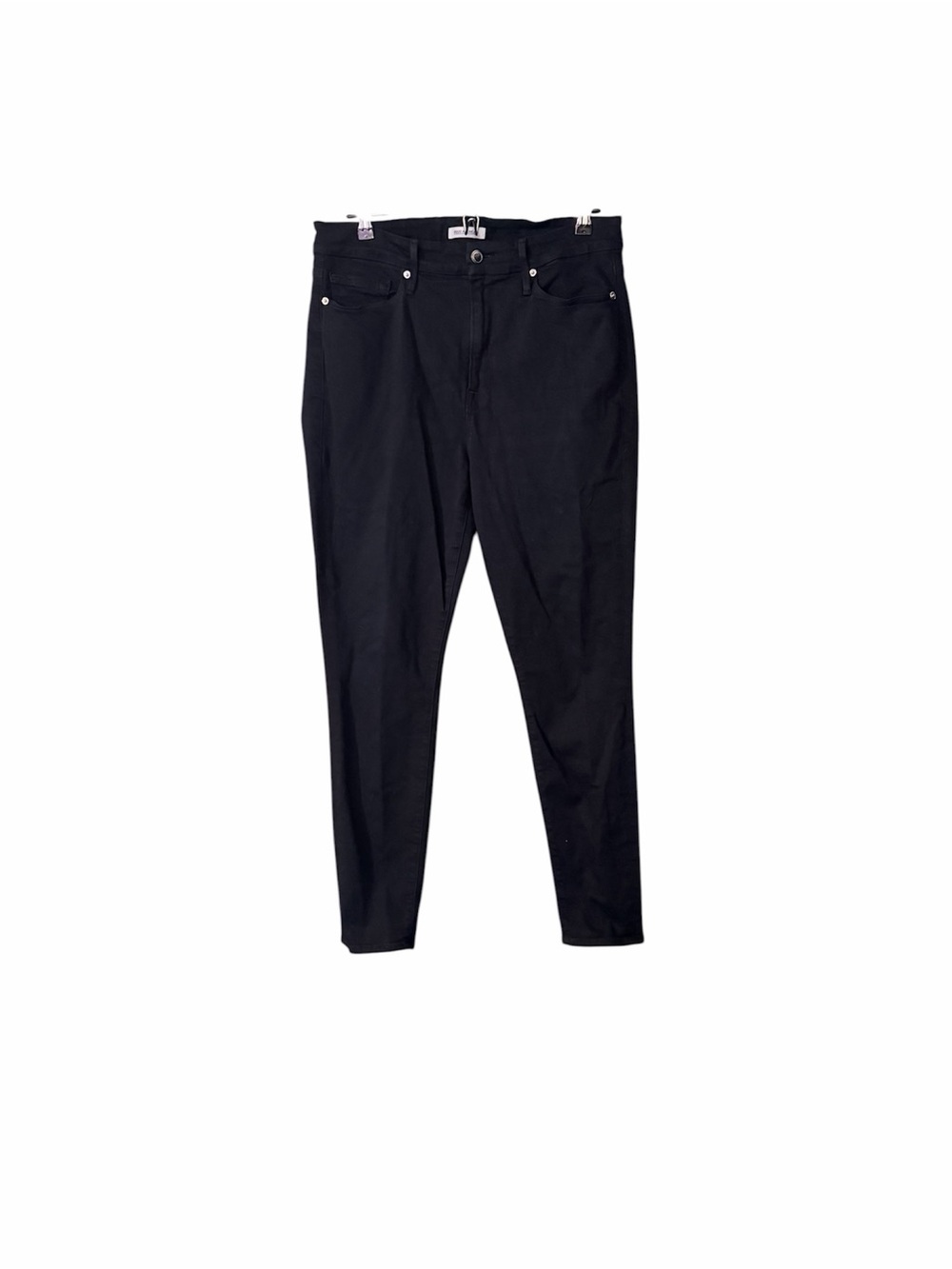 Good‎ American Good Legs Black Skinny High-Rise Jeans